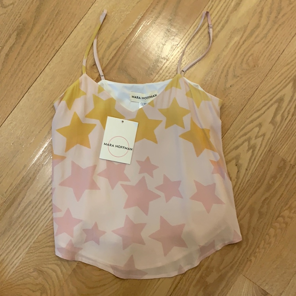 NWT Mara Hoffman star cami xs